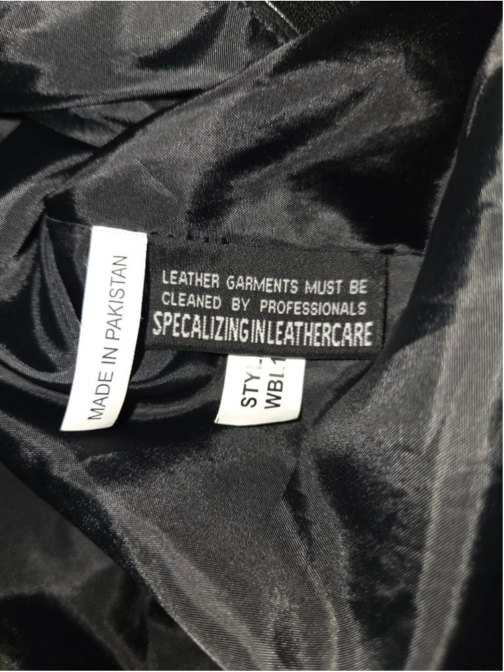 Women's XXL Whet Blue 100% Leather Jacket - Picture 7 of 10